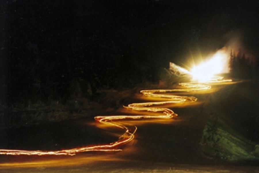 The children torchlight procession