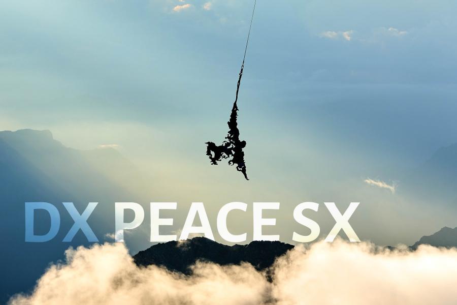 Esposizione dell'opera di Paolo Barichello Dx Peace Sx