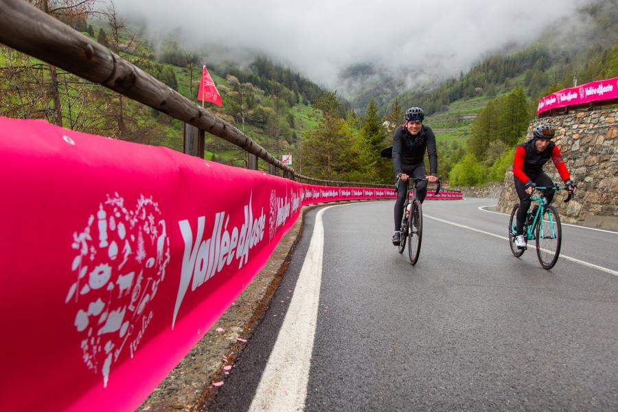 Tour en vélo en rose: sur la route du Giro d'Italia