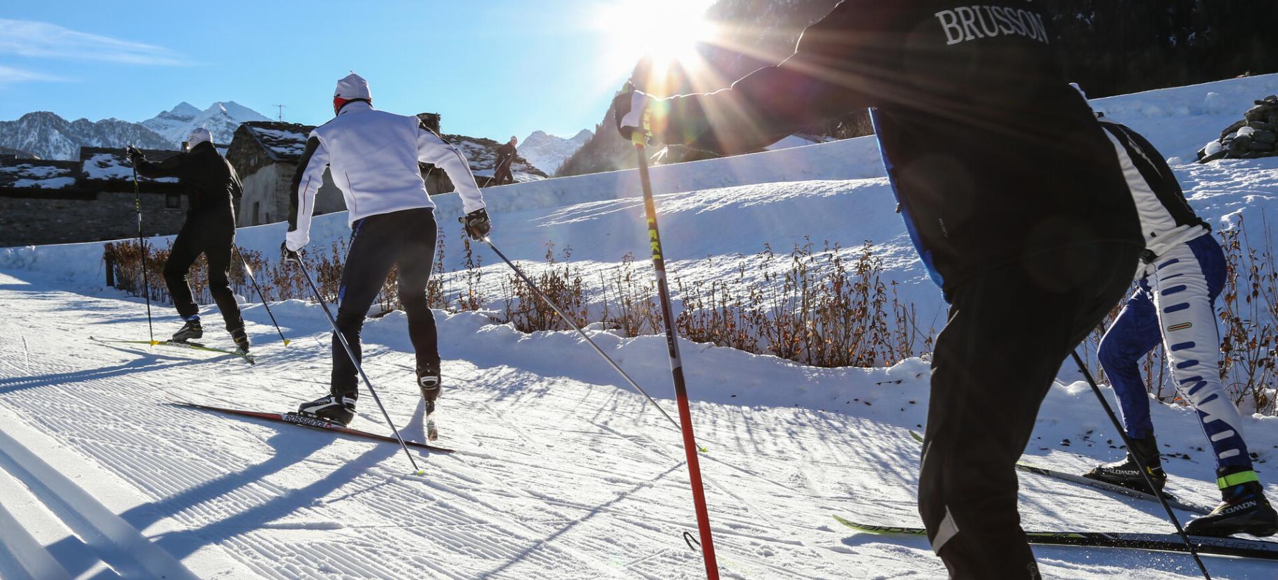 Carnival on skis