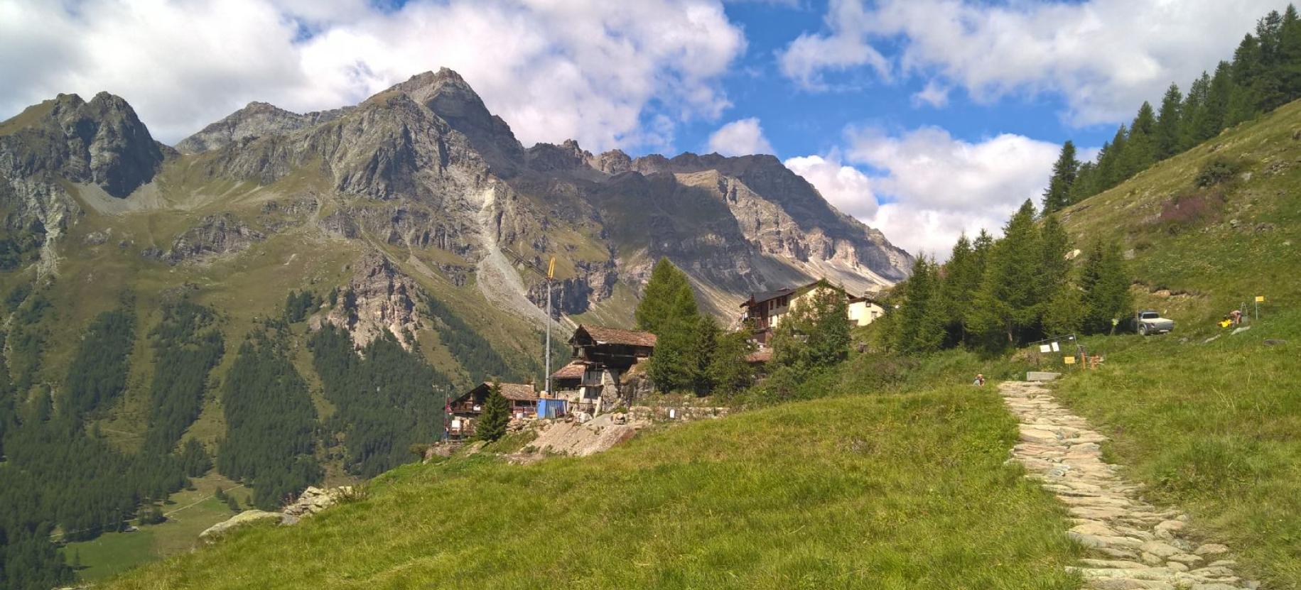 Il villaggio di Resy: sull’antica via Walser