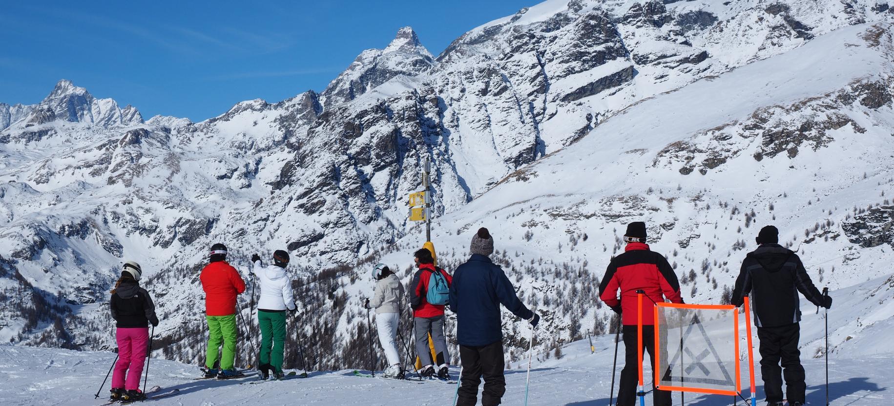 Unique views in Monterosa