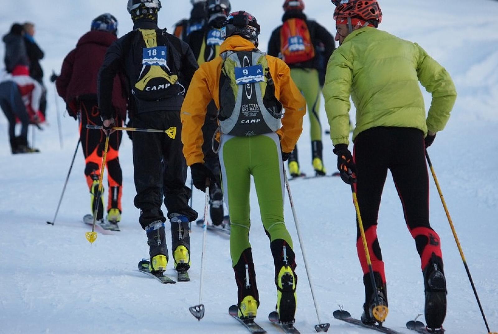 "Monterosa Ski Alp": night competition of ski mountaineering