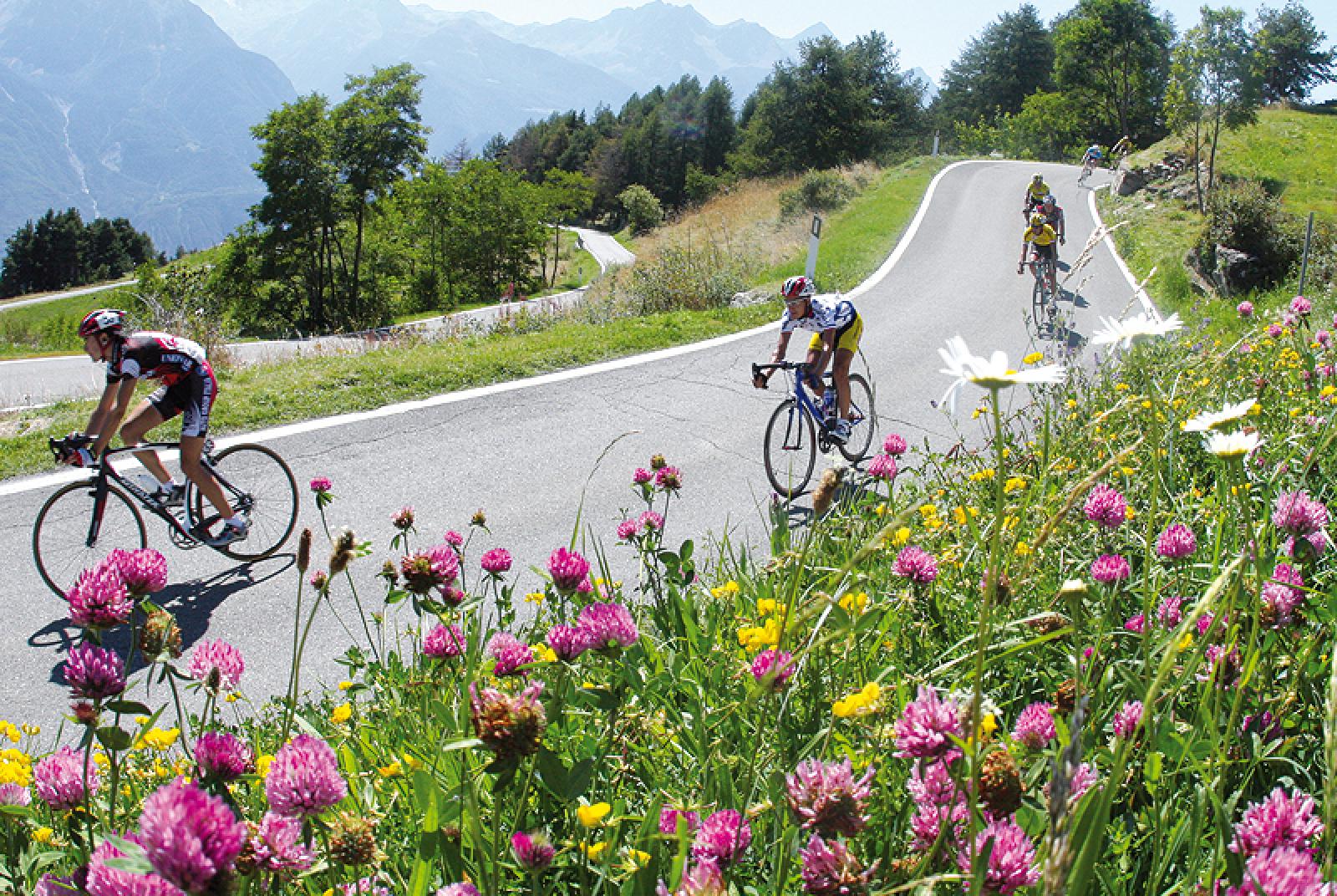 Course cycliste internationale Vallée d'Aoste Mont Blanc