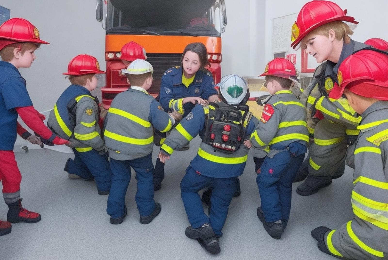 Pomeriggio con i vigili del fuoco